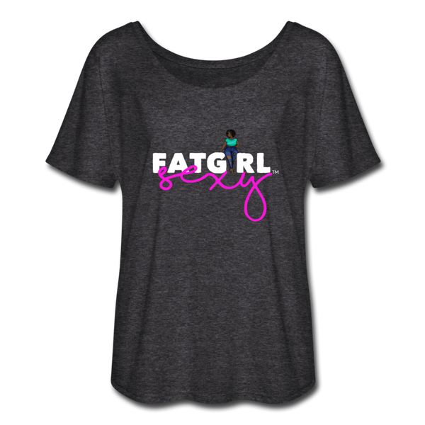 FGS Flowy T-Shirt - charcoal gray