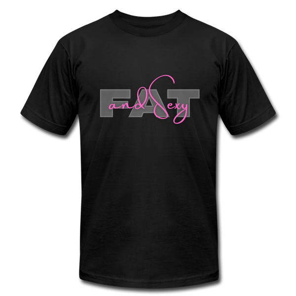 F&S Jersey T-Shirt by Bella + Canvas - black
