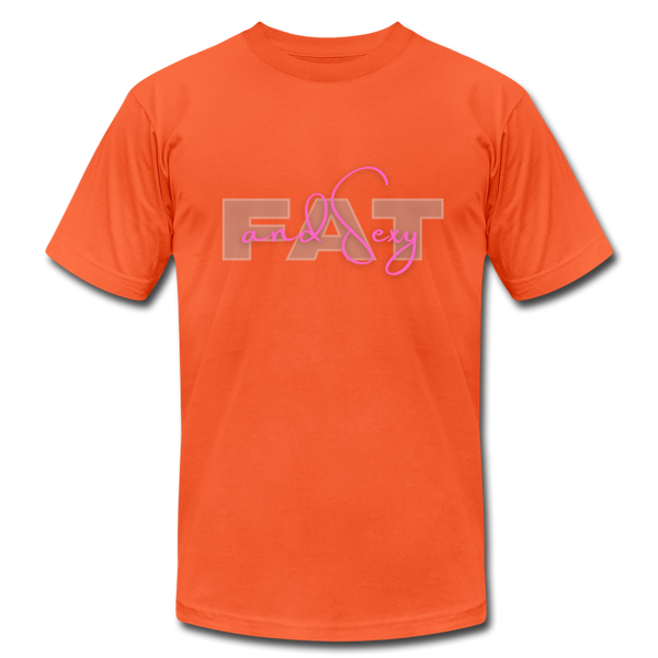 F&S Jersey T-Shirt by Bella + Canvas - orange